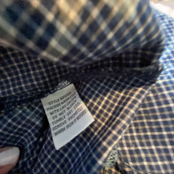 MENS OP SHORT SLEEVE BUTTON DOWN - Picture 7 of 8